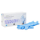 MCKESSON CONFIDERM® 6.5CX NITRILE EXTENDED CUFF LENGTH EXAM GLOVE, LARGE, BLUE, SOLD AS 100/BOX MCKESSON 14-678C