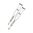 PREMIERPRO™ PUSH BUTTON UNDERARM CRUTCHES, 5'10" – 6'6", SOLD AS 1/PAIR S2S 7704