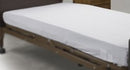 DRIVE™ WHITE FITTED BED SHEET, 36 X 80 X 6 INCH, SOLD AS 2/PACK DRIVE 15030HBL