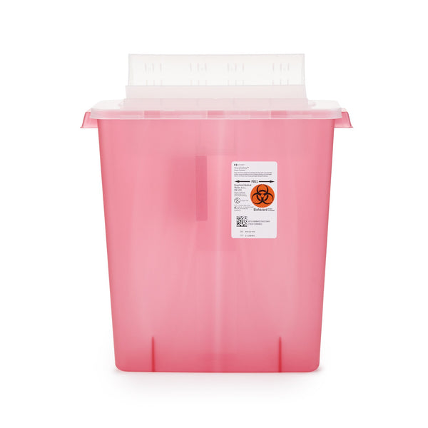 IN-ROOM™ MULTI-PURPOSE SHARPS CONTAINER, 3 GALLON, 16¼ X 13¾ X 6 INCH, SOLD AS 1/EACH CARDINAL 85221R