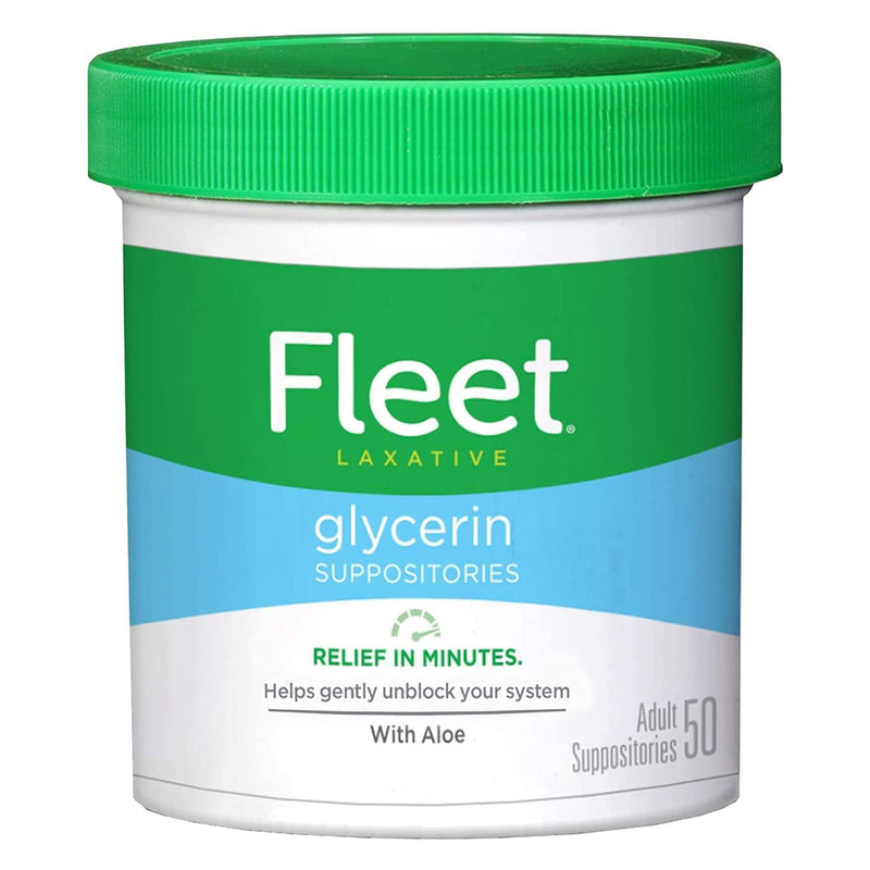 FLEET® GLYCERIN LAXATIVE, SOLD AS 50/BOTTLE C.B. 00132007950