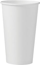 CUP, DRINK PAPER HOT WHT 16OZ(50/SL 20SL/CS), 1000/CS