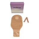 POUCH, OST 2PC DRN FLNG BELT TAB BGE 12" 45MM (10/BX 8BX/CS), 10/BX