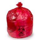 Colonial Bag Biohazard Waste Bag, 33 gallon Capacity, 33 x 40 Inch, 250/CS