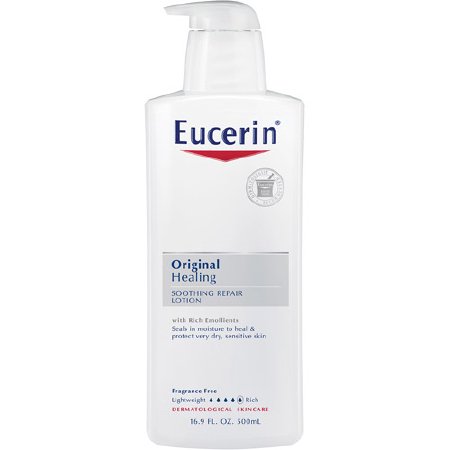 EUCERIN® HAND AND BODY MOISTURIZER, 16-OUNCE PUMP BOTTLE, SOLD AS 1/EACH BEIERSDORF 72140011020