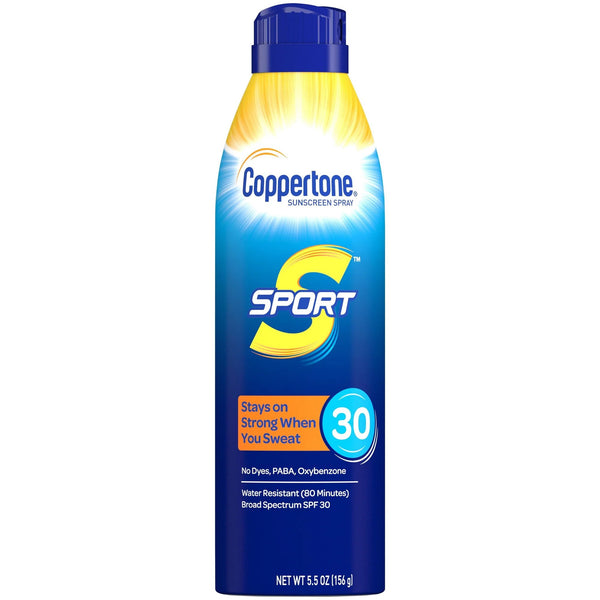 COPPERTONE® SPORT SUNSCREEN SPRAY, SPF 30, SOLD AS 1/EACH BEIERSDORF 07214003441