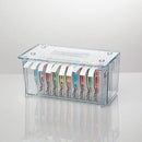 DISPENSER, LABEL PEEL-N-GO STACKABLE CLR, 1/EA