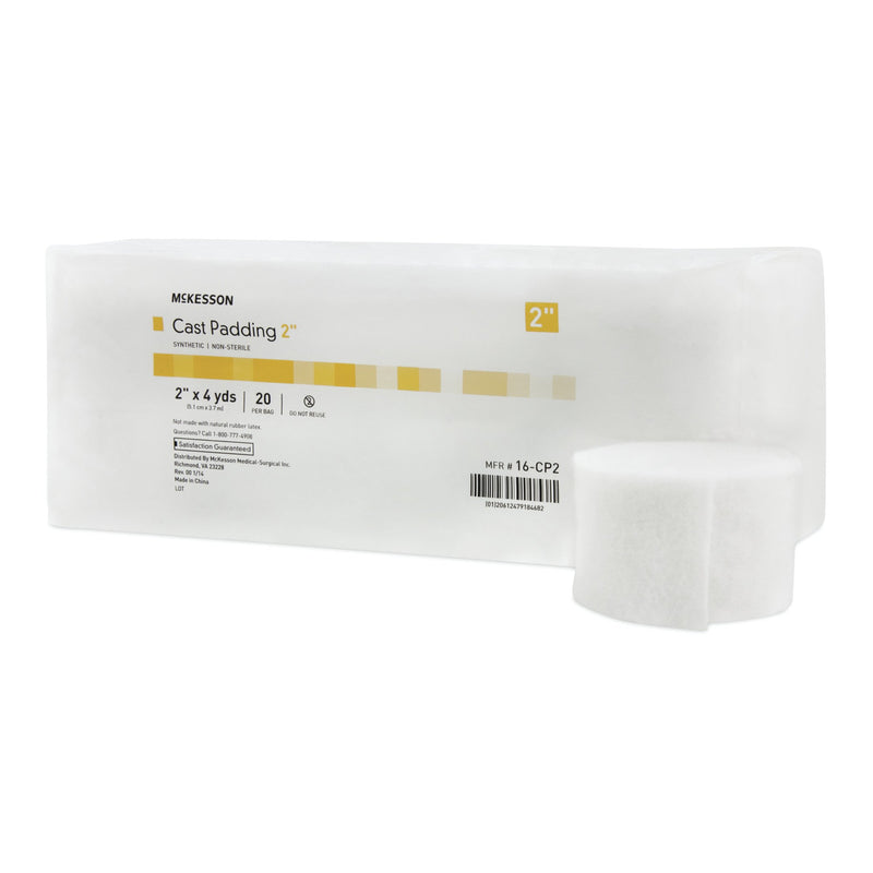 MCKESSON WHITE POLYESTER CAST PADDING, 2 INCH X 4 YARD, SOLD AS 20/BAG MCKESSON 16-CP2