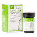 TEST STRIP, BLD GLUC METER EVENCARE G2 (50/BX 12BX/CS), 600/CS