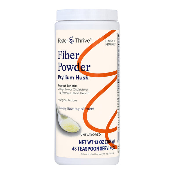 FOSTER & THRIVE™ FIBER POWDER ORIGINAL TEXTURE UNFLAVORED, SOLD AS 1/EACH MCKESSON 01093995616