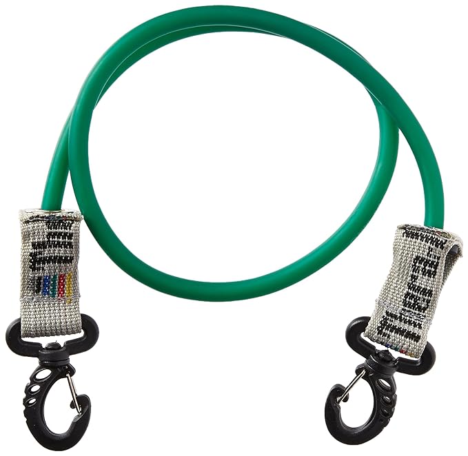 Performance Health Rehab Wellness Exercise & Wall Stations Tubing Resistance 12 Grnw/Connectors 2/Set 12 Set/Cs -21640