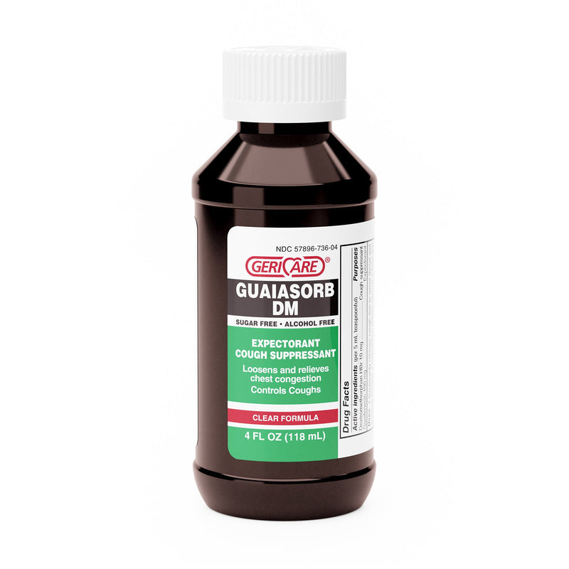 GERI-CARE® GUAIFENESIN / DEXTROMETHORPHAN COLD AND COUGH RELIEF, SOLD AS 24/CASE GERI-CARE Q755-04-GCP