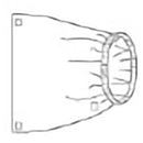 MICROTEK MEDICAL BAG BANDED WITH RUBBER BAND, 30 X 36 INCH, SOLD AS 25/CASE MEDLINE 63036RT