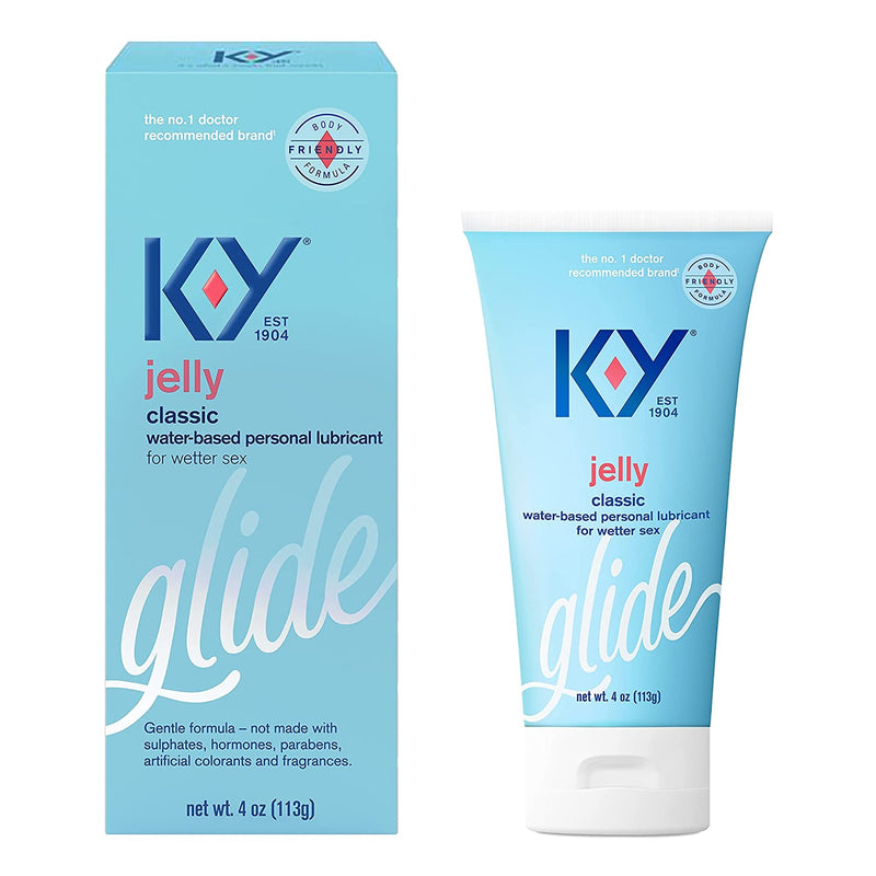 K-Y® GLIDE PERSONAL LUBRICANT, 4-OUNCE TUBE, SOLD AS 1/EACH RB 67981008912