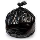 Colonial Bag 2X Heavy Trash Bag, Black, 60-Gallon Capacity, 1/Cs