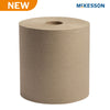 TOWEL, UNIV HARDWOUND NAT 100%RECYCLED 8"X800SHT (6RL/CS), 6/CS