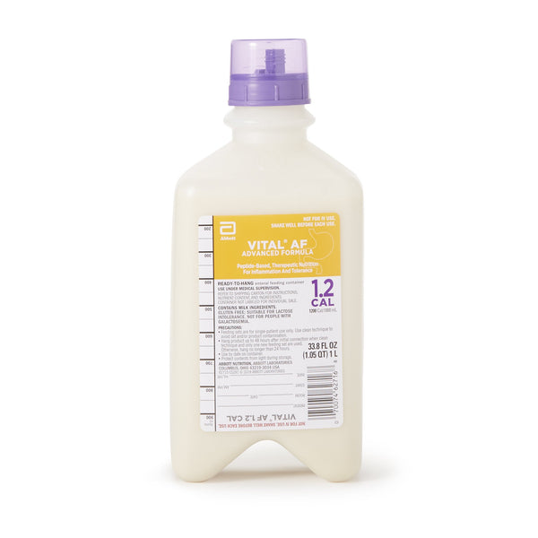 VITAL® AF 1.2 CAL VANILLA TUBE FEEDING FORMULA, 33.8 OZ. READY TO HANG CARTON, SOLD AS 8/CASE ABBOTT 62715