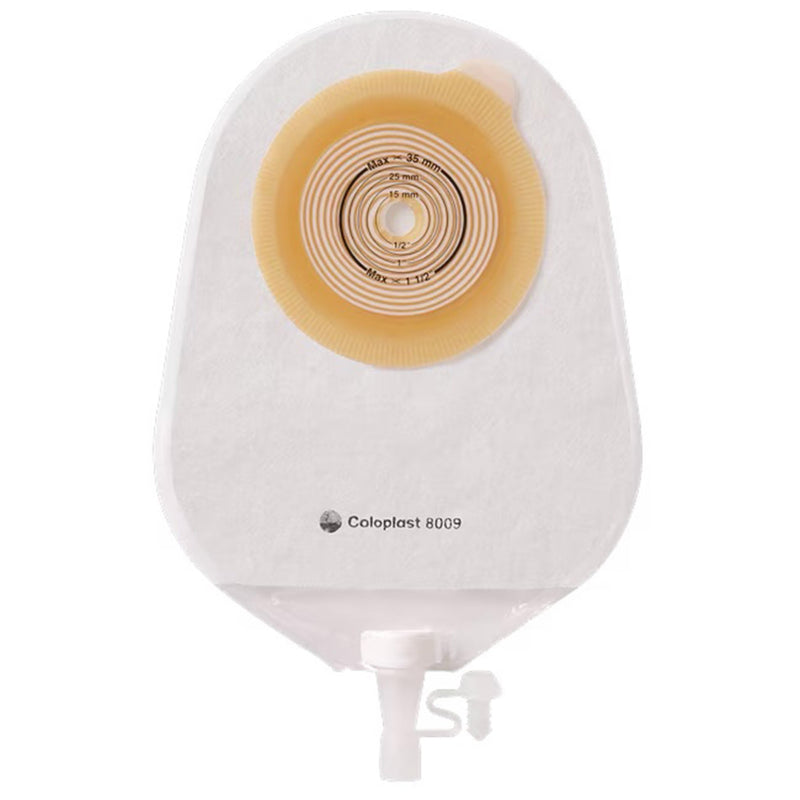 ASSURA® PEDIATRIC 1-PIECE TRANSPARENT UROSTOMY POUCH, 10 – 35 MM STOMA, SOLD AS 10/BOX COLOPLAST 8009