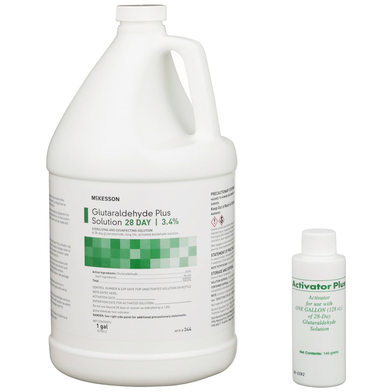 REGIMEN® GLUTARALDEHYDE HIGH LEVEL DISINFECTANT, 1 GAL JUG, SOLD AS 1/EACH MCKESSON 344