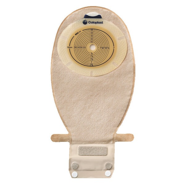 SENSURA® FLAT 1-PIECE OPAQUE OSTOMY POUCH, 25 MM STOMA, SOLD AS 20/BOX COLOPLAST 15532