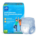 Medline Youth Underwear, Small, 60/CS