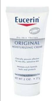 EUCERIN® ORIGINAL MOISTURIZING CREAM, 2 OZ., SOLD AS 1/EACH BEIERSDORF 72140003868
