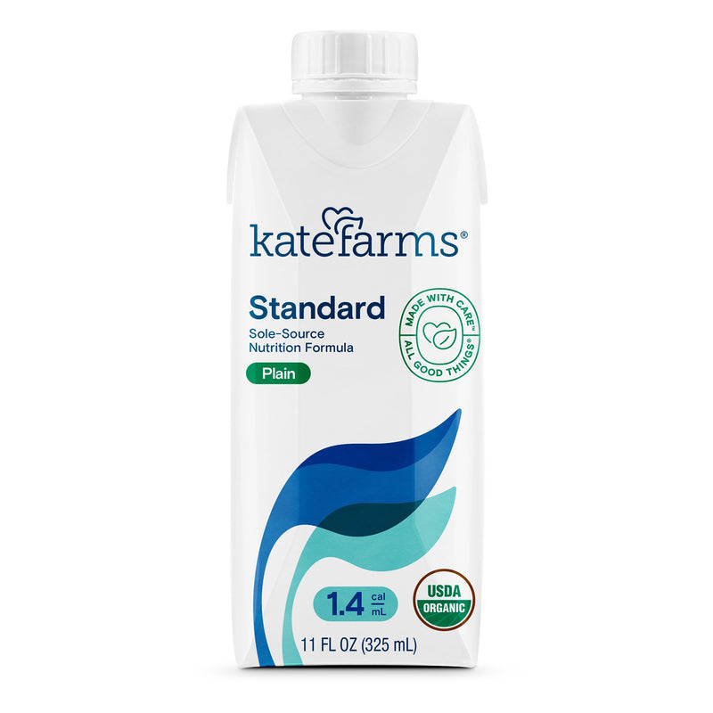 KATE FARMS® STANDARD 1.4 SOLE-SOURCE NUTRITION FORMULA, 11-OUNCE CARTON, SOLD AS 12/CASE KATE 811112030027