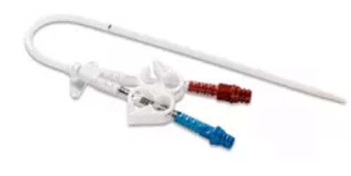 Cardinal Health Mahurkar Acute Dialysis Catheter Catheter Dual Lumen 11.5Fr13.5Cm Curved Ext 5/Ctn -8813816009