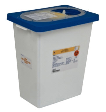 Cardinal Health Pharmasafety Sharps Disposal Containers Tbd-Container Waste 8Gal Slide Lid10/Cs -8851