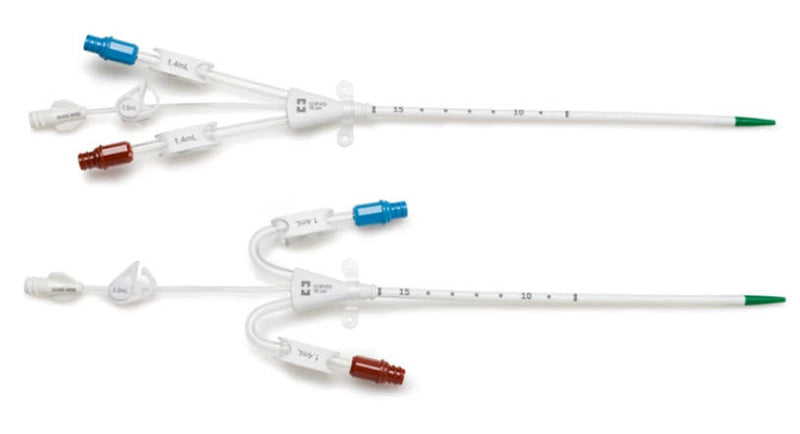 Cardinal Health Mahurkar High Pressure Triple Lumen Catheters Tray Pass Catheter Trple Lumen12Fr Curvd 13Cm Hi Press 5/Ctn -8888103001HP