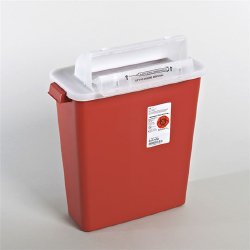 SHARPSTAR™ IN-ROOM™ MULTI-PURPOSE SHARPS CONTAINER, SOLD AS 10/CASE CARDINAL 8537MW