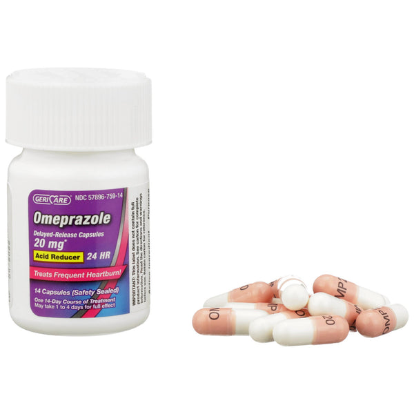 GERI-CARE® OMEPRAZOLE ANTACID, SOLD AS 42/BOX GERI-CARE 760-42-GCP