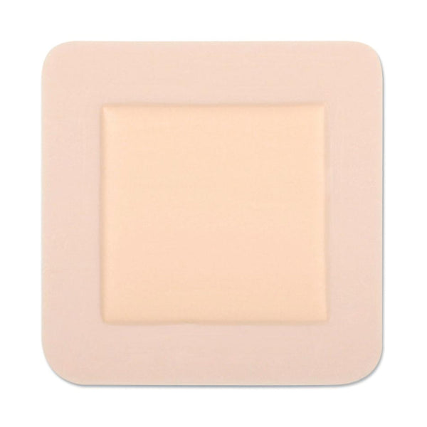 OPTIFOAM® ADHESIVE WITH BORDER FOAM DRESSING, 6 X 6 INCH, SOLD AS 10/BOX MEDLINE MSC1066