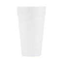 SOLO® STYROFOAM DRINKING CUP, 20 OZ., SOLD AS 500/CASE RJ 20J16