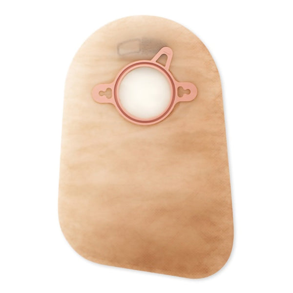 NEW IMAGE™ 2-PIECE TRANSPARENT OSTOMY POUCH, PRE-CUT FOR 44 MM STOMA, GREEN, SOLD AS 60/BOX HOLLISTER 18362