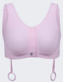 BRA, POST SURG VELC FRNT CLSRDRN PNK 33"X36" MED, 1/EA