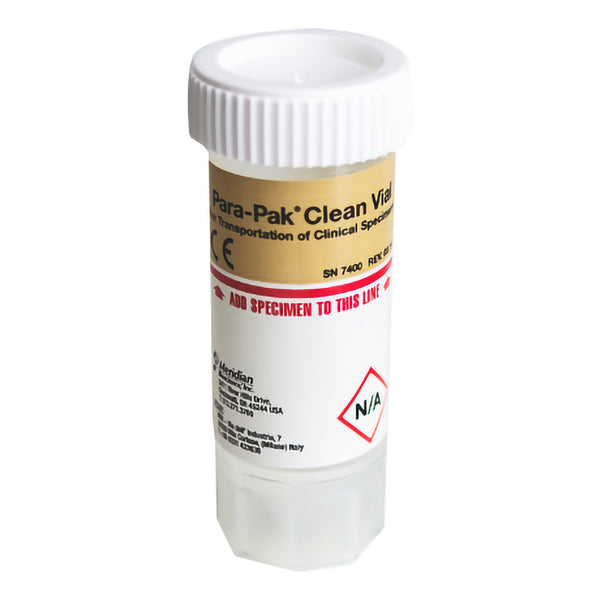 PARA-PAK™ STOOL SPECIMEN CONTAINER, 30 ML, SOLD AS 120/CASE MERIDIAN 900312