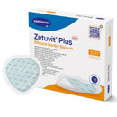 ZETUVIT® PLUS SILICONE BORDER SUPER ABSORBENT DRESSING, 9 X 9 INCH SACRAL, SOLD AS 10/BOX HARTMANN 413907