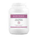 Biotone® Dual-Purpose Massage Crème with Arnica and Ivy Extracts, 1-gallon Jar, 4/CS