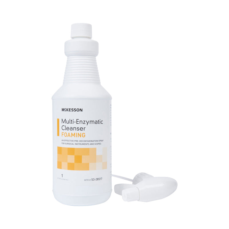 MCKESSON MULTI-ENZYMATIC INSTRUMENT DETERGENT, SOLD AS 12/CASE MCKESSON 53-28517