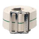 Posey Cotton Gait Belt, White with Green Stripes, 66 Inches, 50/CS