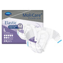 MoliCare® Premium Elastic 8 Drop Absorbency Incontinence Briefs, Large, 72/CS