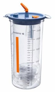 MEDELA SUCTION CANISTER LINER FOR USE WITH MEDELA SUCTION CANISTERS, 2500 ML, SOLD AS 90/CASE MEDELA 0770087