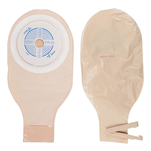 ACTIVELIFE® ONE-PIECE OPAQUE COLOSTOMY POUCH, 3/4 TO 2½ INCH STOMA, SOLD AS 10/BOX CONVATEC 400599
