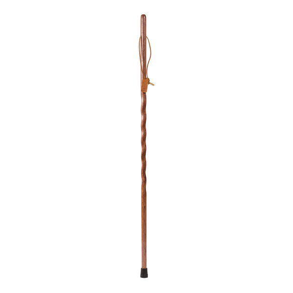 BRAZOS™ TWISTED OAK BACKPACKER HANDCRAFTED WALKING STICK, 48-INCH HEIGHT, RED, SOLD AS 1/EACH MABIS 602-3000-1009