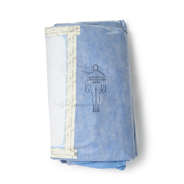 CARDINAL HEALTH™ STERILE LAPAROTOMY ABDOMINAL DRAPE, 100 X 77 X 122 INCH, SOLD AS 1/EACH CARDINAL 29410