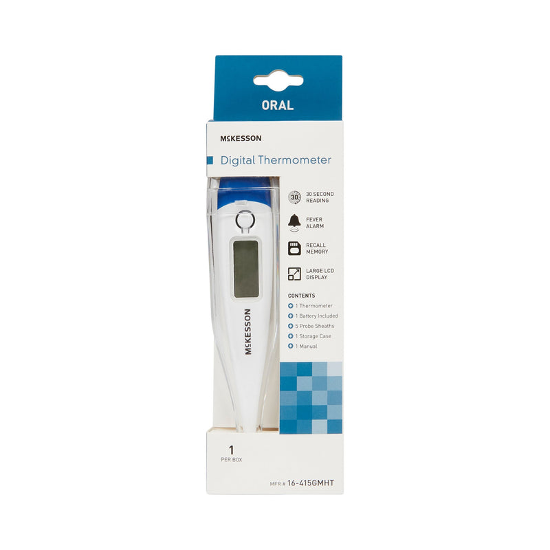 MCKESSON DIGITAL ORAL THERMOMETER, SOLD AS 20/CASE MCKESSON 16-415GMHT
