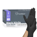 CARESTOCK™ NITRILE EXAM GLOVE, SMALL, BLACK, SOLD AS 2500/CASE CARESTOCK CS2772