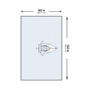 MCKESSON STERILE SHOULDER ARTHROSCOPY DRAPE, 102 X 160 INCH, SOLD AS 10/CASE MCKESSON 183-I80-09123G-S