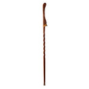 Brazos™ Twisted Oak Hitchhiker Handcrafted Walking Stick, 48-Inch, Red, 1/EA